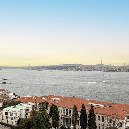 Flat With Panoramic Bosphorus View In Cihangir Estambul Exterior foto