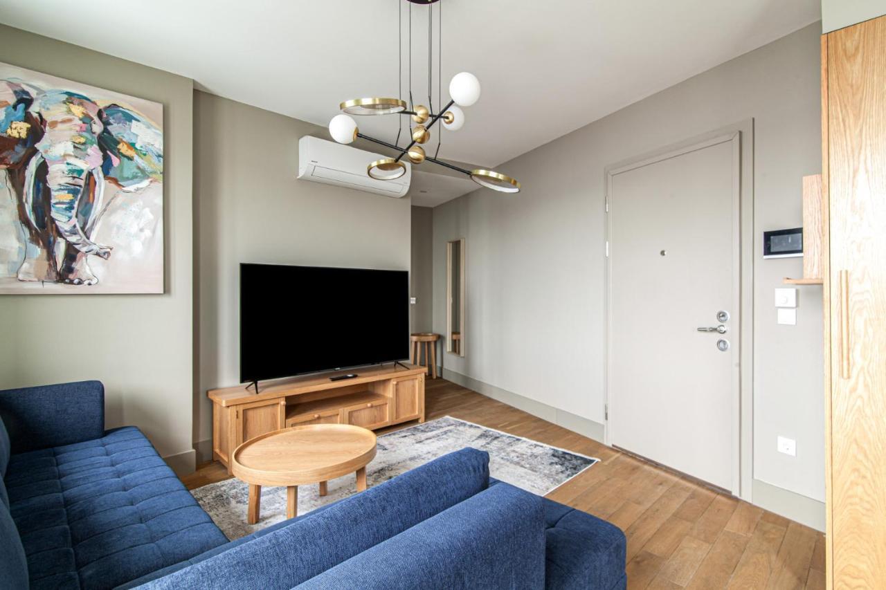 Flat With Panoramic Bosphorus View In Cihangir Estambul Exterior foto